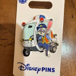 Disney Judy Hopps - Meter Reader Vehicle - Zootopia 2025 pin new with tag